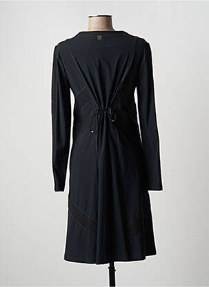 Rochie midi mâneci lungi mâneci lungi negru MC PLANET femeie