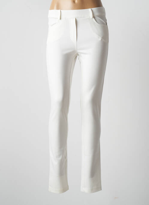 Jegging bej MISS TIC femeie