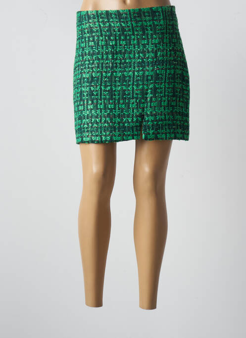 Fustă scurtă verde ATTENTIF femeie