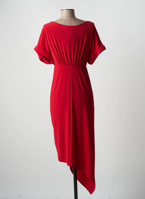 Rochie midi roșu FRANK LYMAN femeie