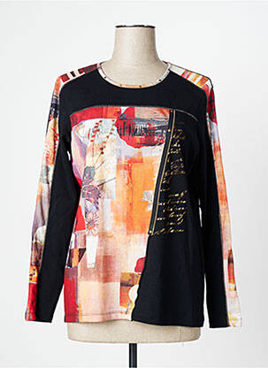 Tricou mâneci lungi mâneci lungi negru BAGORAZ femeie