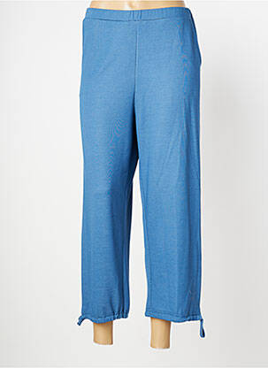Pantalon 7/8 elasticitate mărime normală albastru KAKIE femeie
