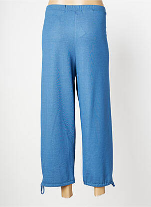 Pantalon 7/8 elasticitate mărime normală albastru KAKIE femeie
