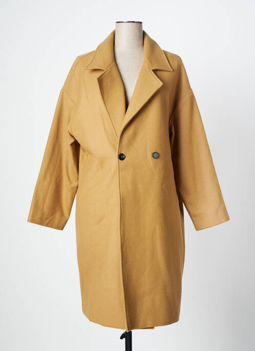 Palton lung bej HANA SAN femeie