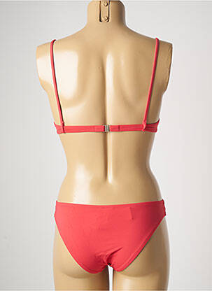 Costum de baie din două piese elasticitate top sutien modelat roz GENIUS femeie