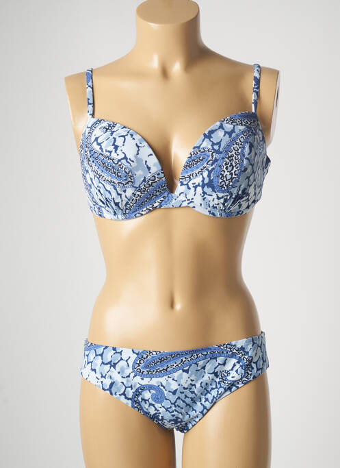 Costum de baie din două piese albastru GENIUS femeie