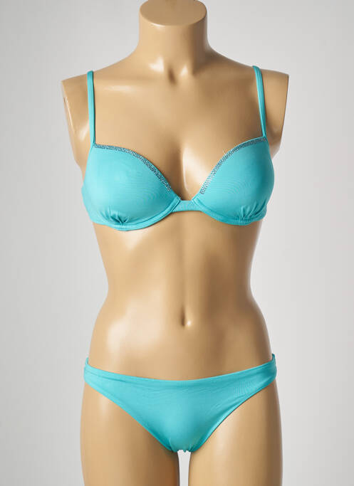 Costum de baie din două piese albastru GENIUS femeie