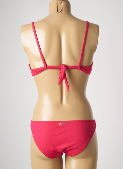 Costum de baie din două piese roz GENIUS femeie