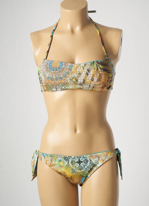 Costum de baie din două piese albastru GENIUS femeie