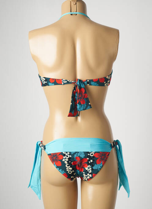 Costum de baie din două piese albastru DISTRICT femeie