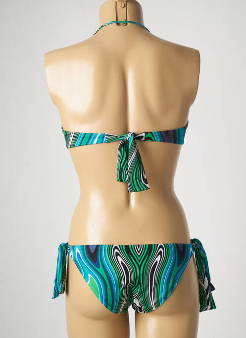 Costum de baie din două piese albastru DISTRICT femeie