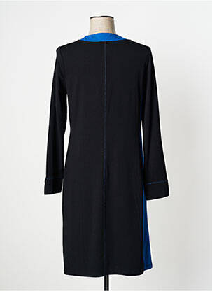 Rochie midi mâneci lungi mâneci lungi negru MALOKA femeie