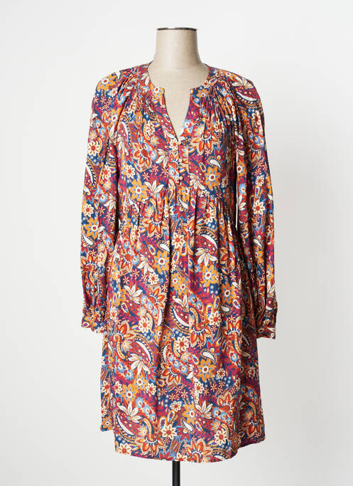 Rochie midi portocaliu C'EST BEAU LA VIE femeie