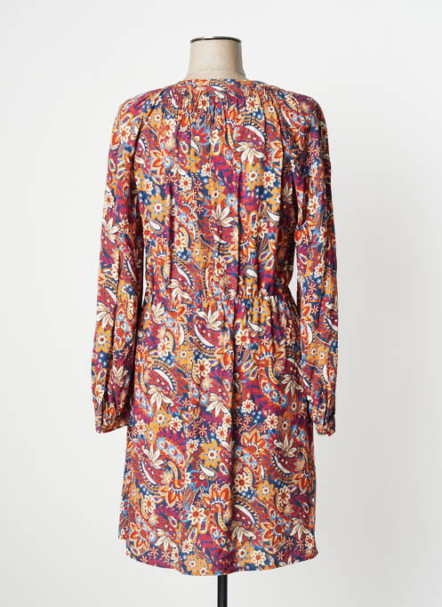 Rochie midi portocaliu C'EST BEAU LA VIE femeie