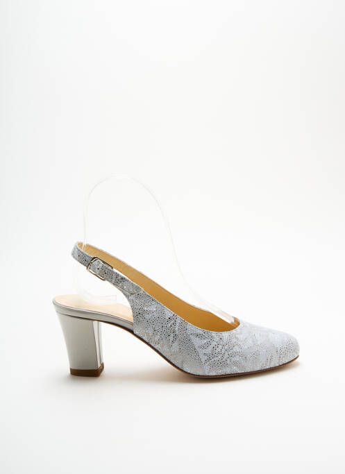 Pantofi cu toc albastru GIOIELLO femeie