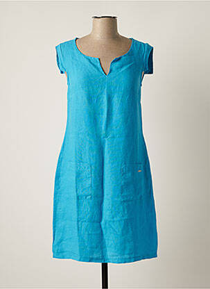 Rochie midi albastru MALOKA femeie