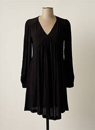 Rochie scurtă croială evazată mâneci lungi negru ESPRIT femme