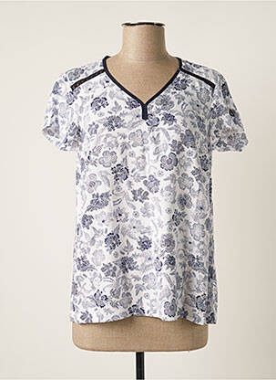 Bluză alb ELLE EST OU LA MER femeie