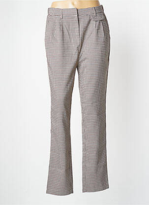 Pantalon drept maro DEELUXE femeie