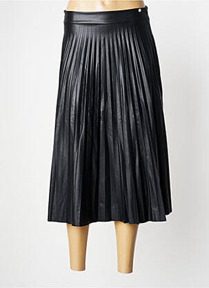 Fustă midi negru DEELUXE femeie