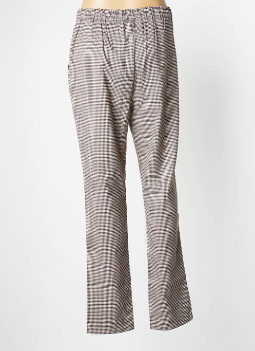 Pantalon drept maro DEELUXE femeie