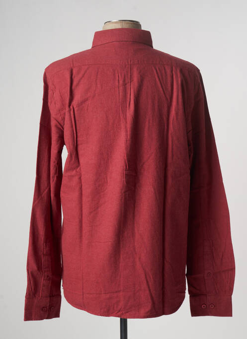 Cămașă cu mâneci lungi roșu KNOWLEDGE COTTON APPAREL bărbat