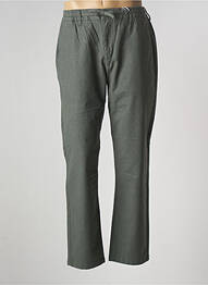 Pantalon drept elasticitate mărime normală verde KNOWLEDGE COTTON APPAREL homme