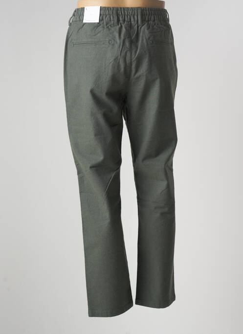Pantalon drept verde KNOWLEDGE COTTON APPAREL bărbat