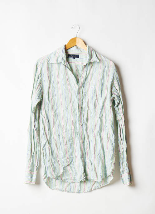 Cămașă cu mâneci lungi verde FACONNABLE bărbat