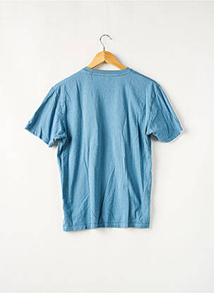 Tricou elasticitate mâneci scurte albastru UNIQLO bărbat