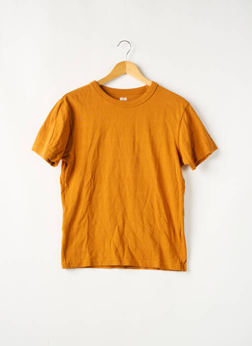 Tricou galben UNIQLO bărbat