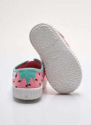 Slip-on-uri branț detașabil vârf rotund roz VICTORIA fată