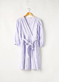 Rochie midi mâneci 3/4 mâneci 3/4 violet Y.A.S femeie