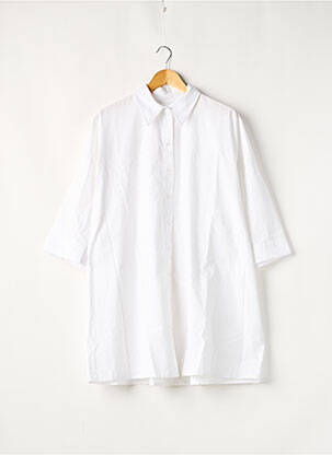 Rochie scurtă mâneci 3/4 mâneci 3/4 alb SELECTED femme