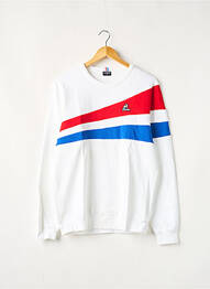Hanorac broderie mâneci lungi alb LE COQ SPORTIF homme