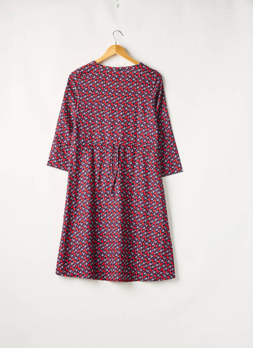 Rochie midi croială evazată mâneci lungi albastru IKKS femme