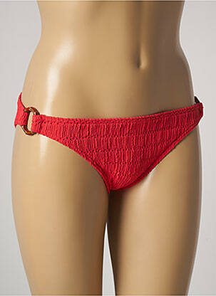 Chiloți de baie roșu BANANA MOON femeie