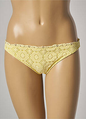 Chiloți de baie galben BANANA MOON femeie