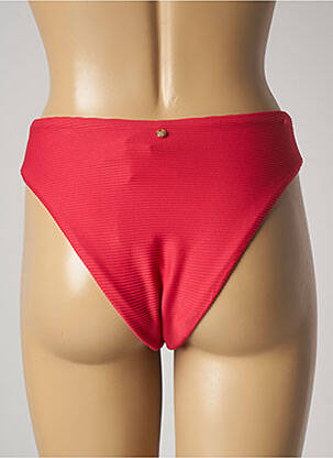 Chiloți de baie efect material satinat chiloți roz SEAFOLLY femeie