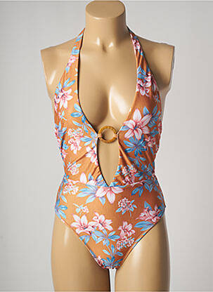 Costum de baie dintr-o singură piesă portocaliu BANANA MOON femeie