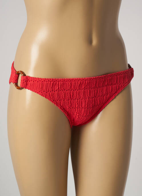 Chiloți de baie roșu BANANA MOON femeie