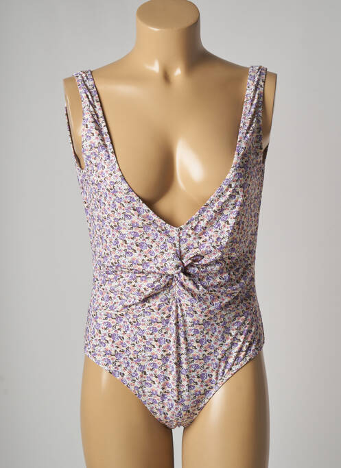 Costum de baie dintr-o singură piesă violet PIECES femeie