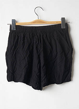 Șort croială fluidă talie înaltă negru H&M femeie