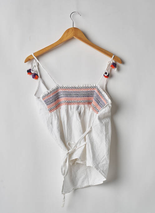 Top alb BONOBO femeie