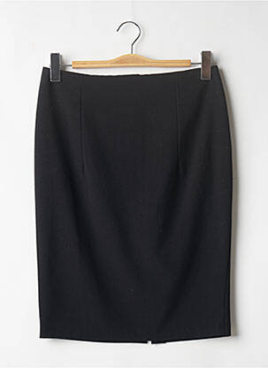 Fustă midi elasticitate negru CAMAIEU femeie