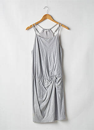 Rochie midi gri PROMOD femeie