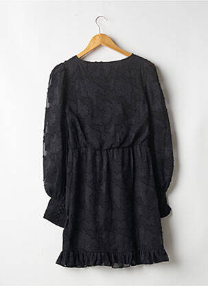 Rochie scurtă croială evazată mâneci lungi negru ASOS femeie