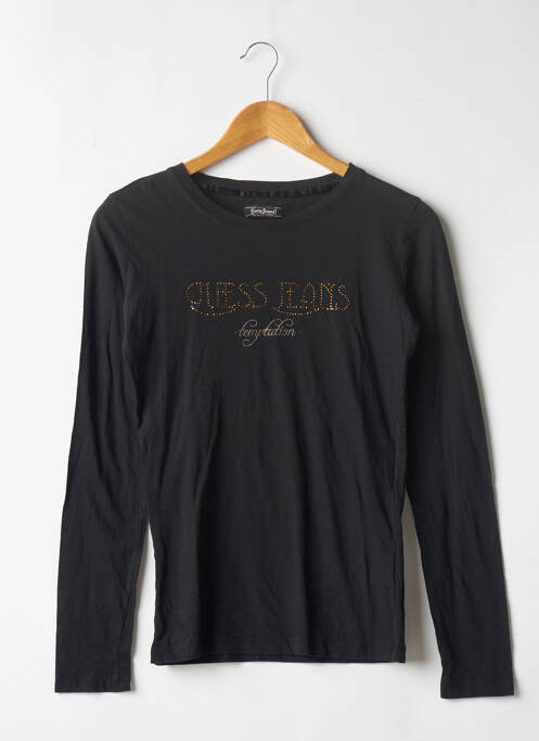 Tricou negru GUESS JEANS femeie