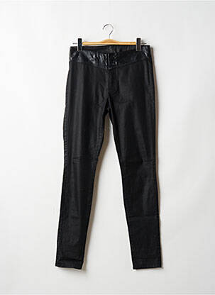 Pantalon slim țesătură acoperită mărime normală negru VERO MODA femeie