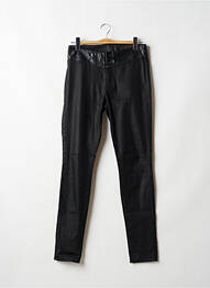 Pantalon slim țesătură acoperită mărime normală negru VERO MODA femme